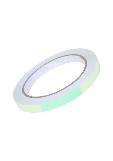 Dianziye 10mm X 10m Yeşil Yeniden Kullanıma Uygun Işık Emici Bant - Su Geçirmez, Yangın Engelleme Özelliğiyle Çevre Dost, 5-6 Saat Işık Verir