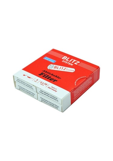 Denicotea Blitz 40 Adet 9 Mm. Karbon Pipo Filitre Filtresi Kb26-40