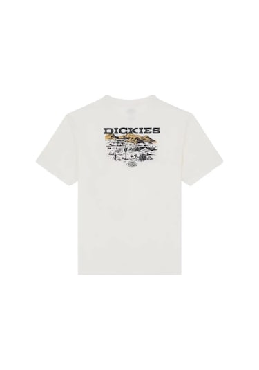 Dickies Landascape Ss Tee T-shirt - Dk0a4z8vc481-9935 Krem