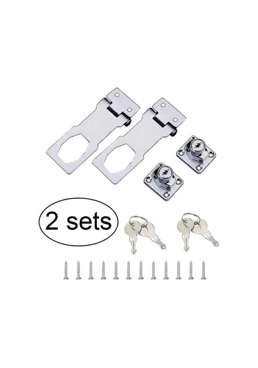 Parça Kapı Kilidi Kapı Mandalı Metal Mandal Kapı Mandalı Çinko Alaşımlı Mobilya Kilidi Vida Ve Anahtarlı Dolaplar Çekmeceler Dolaplar İçin