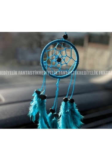 Dream Catcher Rüya Düş Kapan Araba  Otomobil Dikiz Ayna Süs-Mor