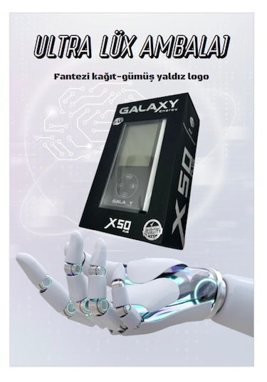Galaxy Uyumlu Energy X50 Plus Kablosuz Wifi'li Smart Oda Termostatı