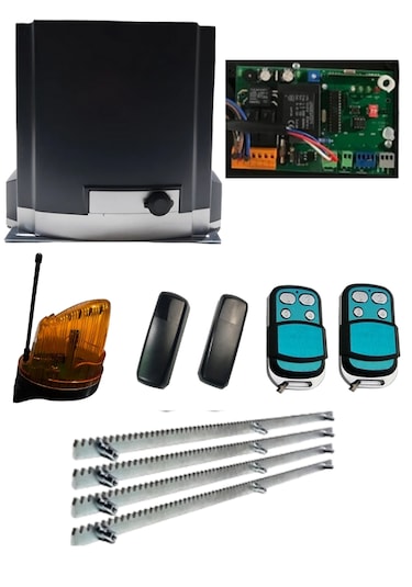 Dkc 1000 Kg Yana Kayar Otomatik Bahçe Kapı Motoru Seti