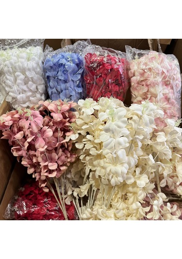 Konak Züccaciye Renkli 4 Dal 16lı Okaliptus Demet 45 Cm