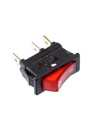 Tek-iş Işıklı Tekli Anahtar On Off Işıklı Anahtar Elektrkli Cihaz Anahtarı