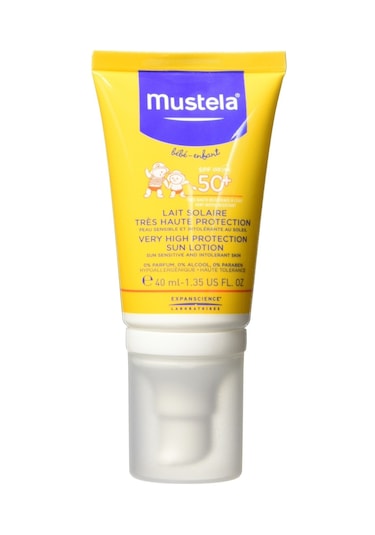 Mustela SPF50+ Çok Yüksek Korumalı Bebek Güneş Losyonu 40 ML