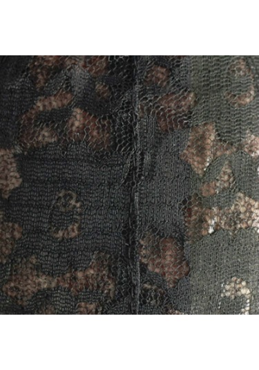 Cbtx Kadın Yün Uzun Saçlı Doğal Kabarık Peruk, Renk: Siyah Kahverengi 54cm