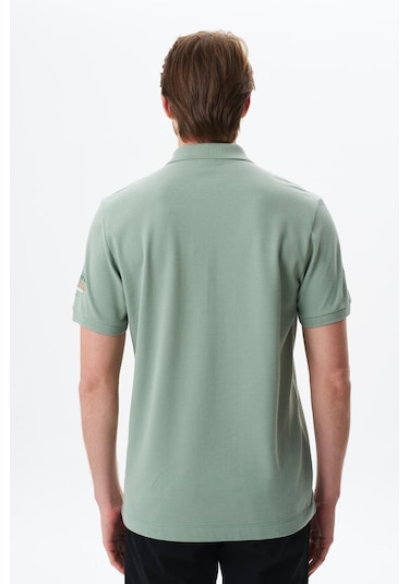 Arma Erkek Regular Fit Baskılı % 100 Pamuk Pike Polo Yaka Tişört Y29374355102 Yeşil-y2 Yeşil