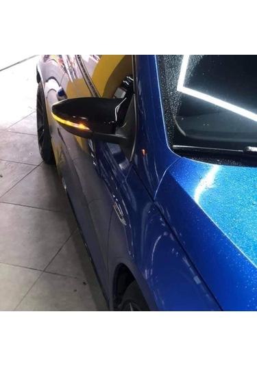 Volksvogen Scirocco 2008-2016 Batman Yarasa Ayna Kapağı Piano Black Abs Plastik