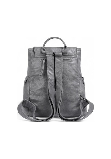 21kbarcelona Koyu Gri Kadın Sırt Çantası Brc-1608-1 Gri