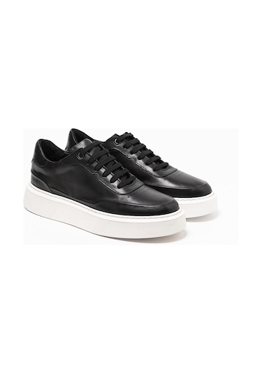 Black Safari Sneaker Erkek Ka-26y-e16207 John May Casual Shoe Siyah