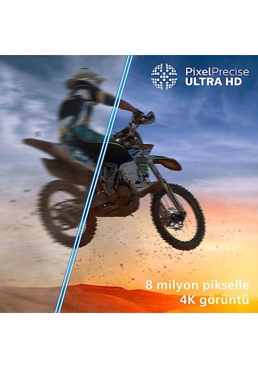 Philips 55PUS8500/62 55" 139 Ekran Smart 4K UHD Dolby Atmos Titan Os Ambilight Qled Tv