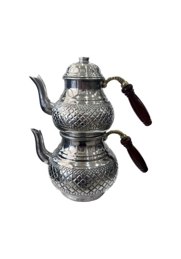 Çaydanlık Orta Boy Bakır Metalik