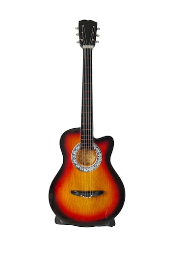 El Yapımı 1/4 Ölçek Minyatür Elektro Gitar Gibson J-45 Akustik Sb