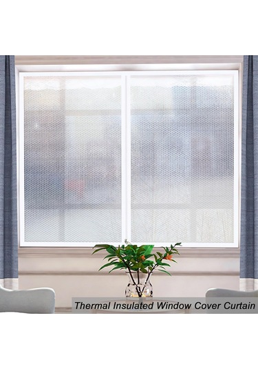 Kış İçin Pencere Yalıtımı: 4 Mm Ekstra Kalın Pencere Filmi, Rüzgar Geçirmez Ve Sıcak, Kendi Kendine Yapışkan 4060in