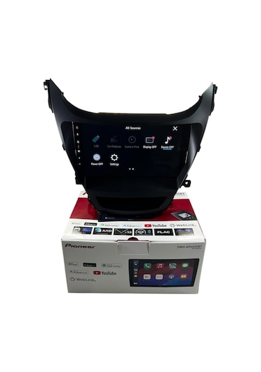 Hyundai Elentra 2014-2016 Pioneer 4-64 Tam Profesyonel Oem Multimedia 9"