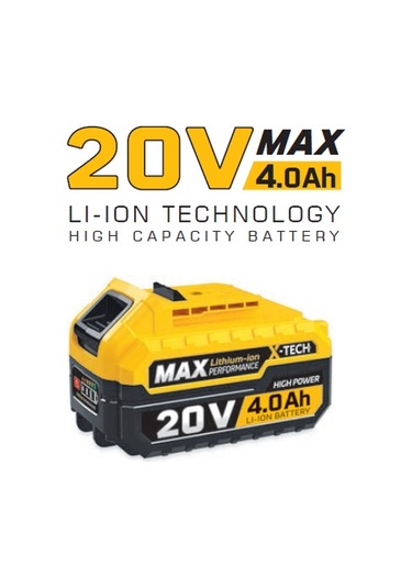 Sgs5498 - 20 Volt 4 Amper Yedek Akü Batarya