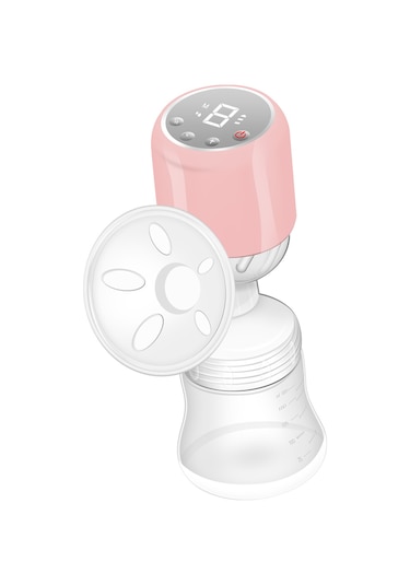 Vkemall Portatif Elektrikli Göğüs Pompası - 9 Kademeli Emiş Gücü, Led Ekranlı, Pp Malzeme