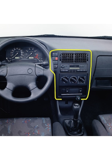 VW Polo HB 94-99 Ön Torpido Konsolu Teyp Çerçevesi 6N1858069A