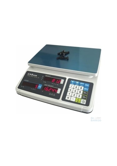 Cas Pr-30C Sayım Terazisi 30 KG 1 Gr Siyah