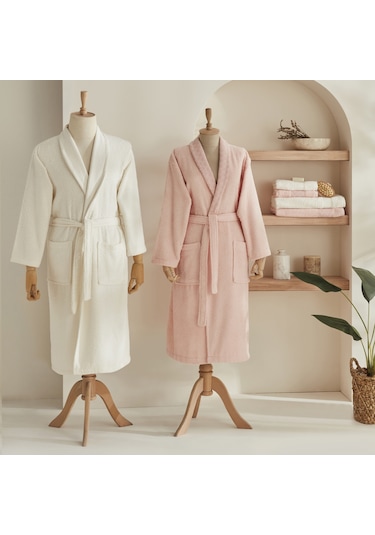 Karaca Home Vera %100 Pamuk Aile Banyo Seti Pudra-bej 200.22.05.0284