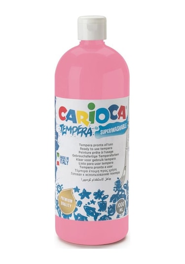 Carioca Tempera Suluboya Süper Yıkanabilir Pembe 1000 Ml.