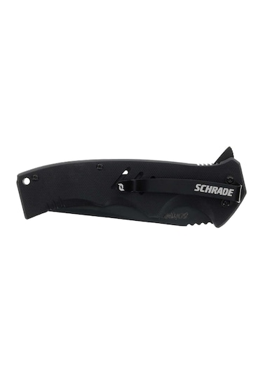 Schrade Usa Sentiment Folder Katlanır Aus-8 Çelik Kamp Çakı 1182624 Siyah
