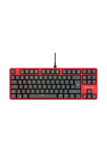 GameBooster GM06B Plus Rainbow Aydınlatmalı 88 Tuş Mekanik Oyun Klavyesi