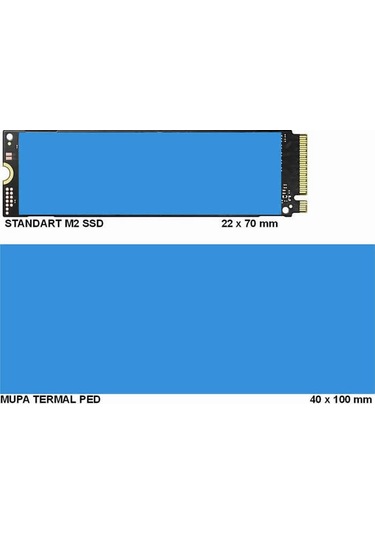 Mupa Termal Ped / Thermal Pad 1.0Mm 1.3W/Mk 10X4Cm M1007