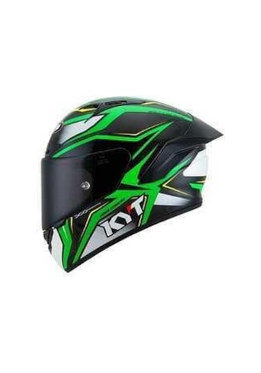 Kyt Nz Race Carbon Stride Yeşil Motosiklet Kaskı Yeşil
