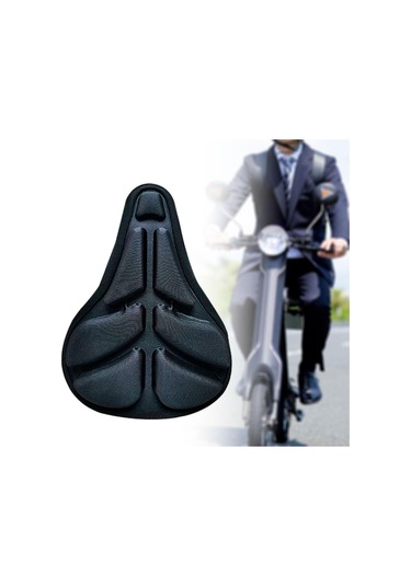 Suntek Bisiklet Sele Kılıfı Aşınmaya Dayanıklı Minderi M Siyah