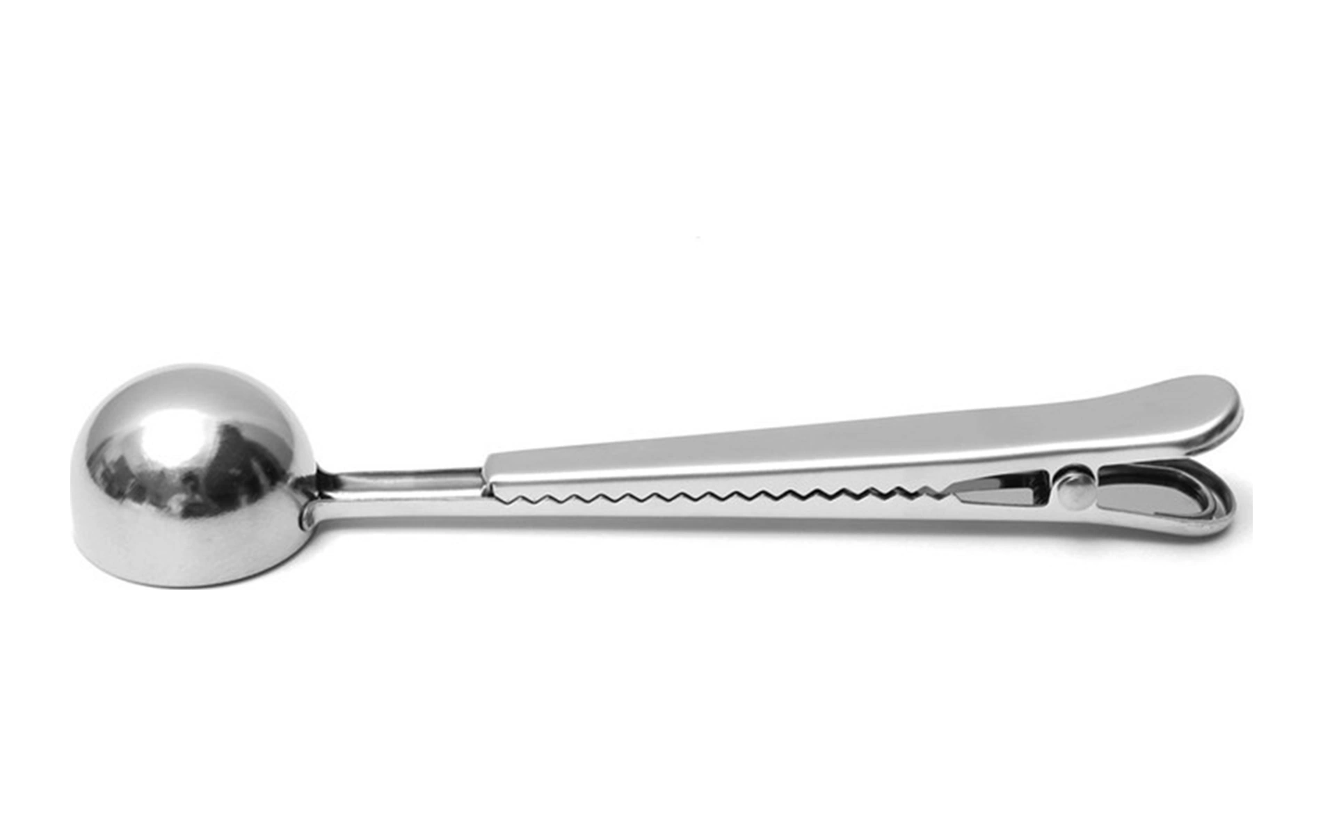 Padalink 430 Paslanmaz Çelik 2'li Fonksiyonlu Kahve Kaşığı Ve Torba Kapama Klipsi - Çay, Süt Tozu, Şeker İçin Taze Tutucu Ve Anti Yapışkan Çok Renkli