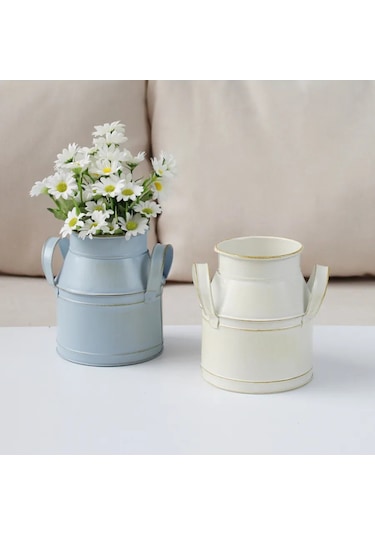 Best Buy Shop Metal Dekoratif Saksı Bidon 447195355