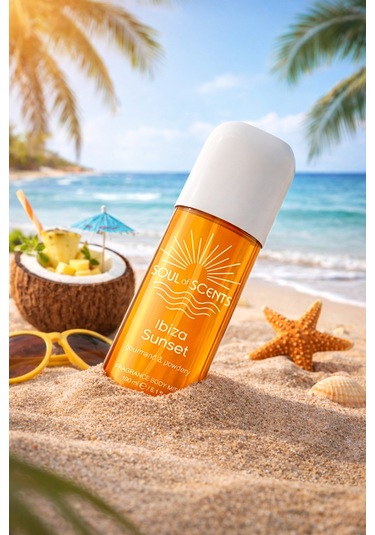 Ibiza Sunset Gourmand & Powdery Body Mist 180 Ml