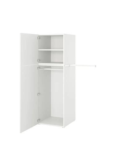 Ikea Beyaz Modern Kapaklı Gardırop 107x57x181 Cm