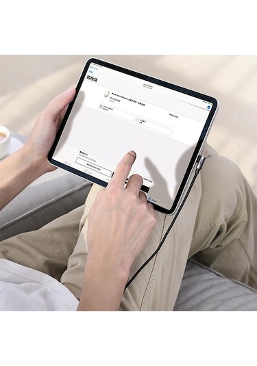 Ugreen Usb Type-c 3a 60w 90 Derece Şarj Ve Data Kablosu