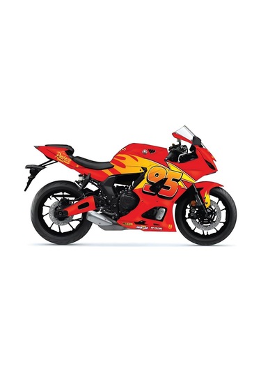 Yamaha Yzf R7 2021-2024 Graphıc Kıt Sticker Set Çok Renkli