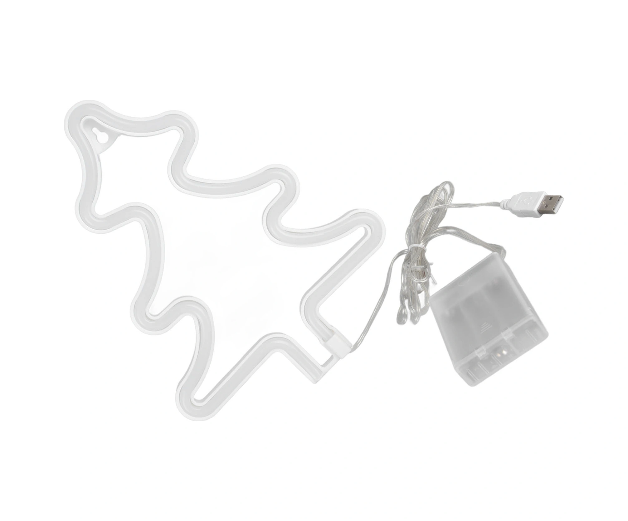 Youtek Yeşil Işıklı Noel Ağacı Şekilli Led Neon Işıklı Tabela - Güvenli Düşük Voltajlı Dekoratif Aydınlatma - Partiler, Festivaller İçin - Pil Dahil Değil Diğer