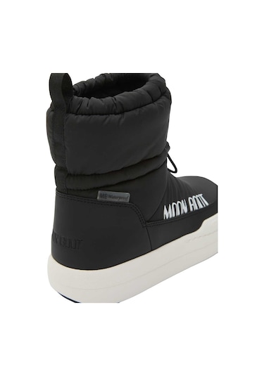 N001 Black Bot Kız Çocuk 80d3440090 Moon Boot Jr Park Tube Mid Wp Siyah