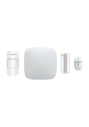 Ajax Hubkit/ Starterkit, Kablosuz, Alarm Kiti, Beyaz
