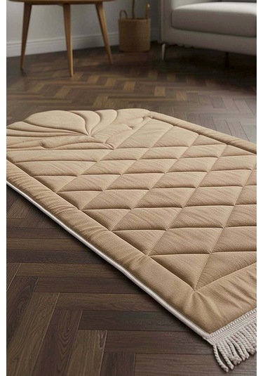 Vizon Kapitone Dolgulu Lüks Seccade 65x115 Cm