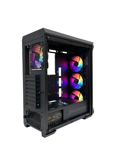 Dark Guardian 4X12Cm Rgb Led Fanlı. Full Cam Yan Ve Mesh Ön Panel