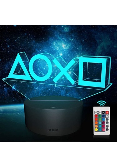3d İllüzyon Lambası, Playstation Lambası, Uzaktan Kumandalı Oyuncu Lambası