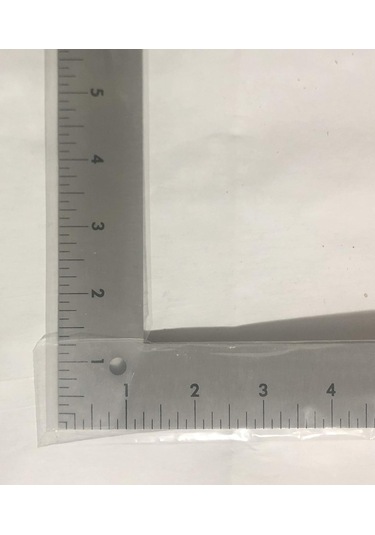 24 'x 14' Lsquare Metal Terziler Hükümdarlar Fg50324