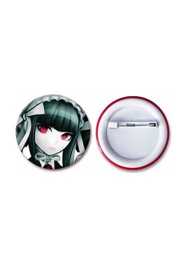Yaratıcı Danganronpa Yuvarlak Broşlar Düğme Pin Hinata Kokichi Oma Kaito Momota 58mm Style-1 58mm Çok Renkli