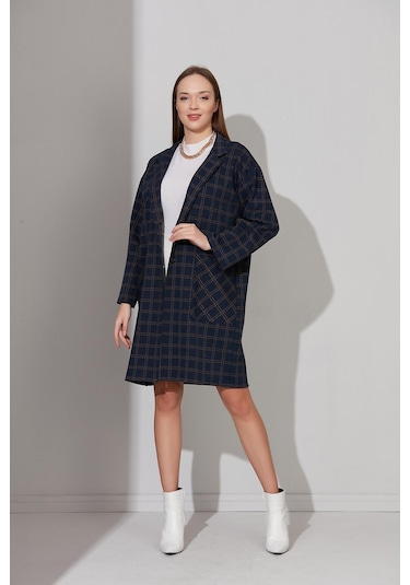Alexander Gardi Alexander Gardı Düğmeli Astarsız Oversize Kaban B22-158209 001