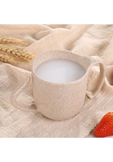 Sones Çocuklar Buğday Lifli İçecek Bardağı Haşlanmaya Karşı Süt Bardağı