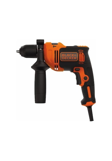 Black+Decker BEH710-QS 13 MM 710W Darbeli Matkap + Anahtarsız Mandren 4 Parça Set