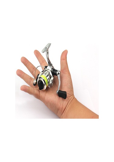 Shineyee Xm100 Alüminyum-krom Mini Olta Makinesi, 4.3:1 Dişli Oranı, 5 Kg Maksimum Sürtünme, Ters Çevrim Engeli, Taşınabilir Dış Mekan Tasarımı