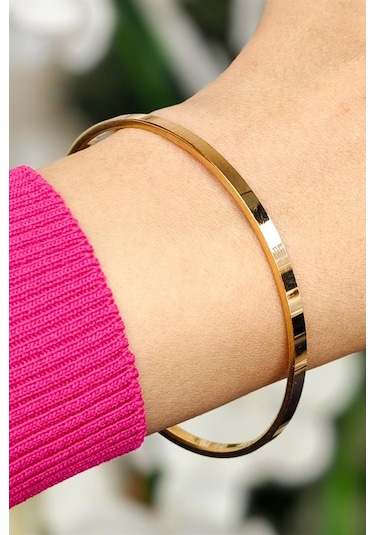 İdeal Sarraf 22 Ayar İşçiliksiz Kibrit Bilezik 20 Gr 4 Mm